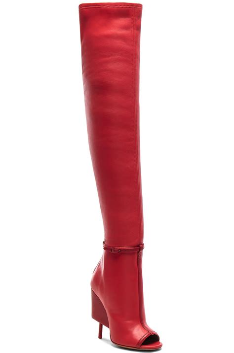 givenchy red white and blue boots|irrésistible Givenchy 2020 boots.